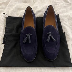 NWT Nettleton size 11.5 navy blue loafers